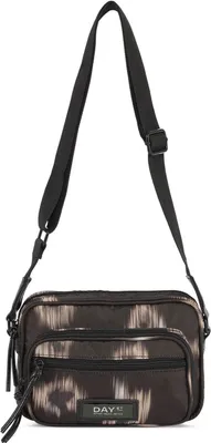 Produktbild von DAY ET Umhängetasche Day Gweneth RE-P Ikat Crossbody Bag Black schwarz beige