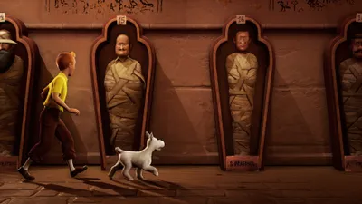 Produktbild von Microids Tintin Reporter: Cigars of the Pharaoh, PlayStation 4, RP (Rating Pending), Physische Medien