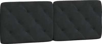 Immagine prodotto di Cuscino per testiera nero 140 cm in velluto