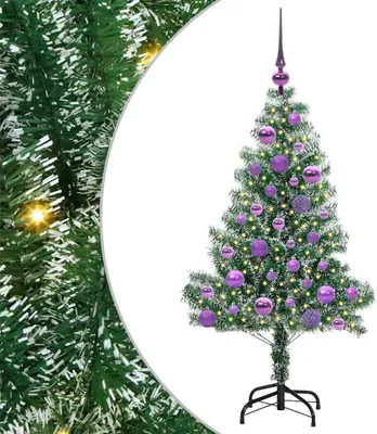 Produktbild von Künstlicher Weihnachtsbaum beschneit mit LED Licht 120 cm