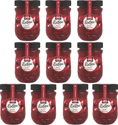 Image de Schwartau Extra griotte à tartiner 340g 10 pièces