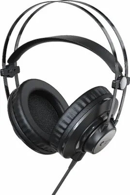 INF D66 Over-Ear Monitoring Kopfhörer - Kabelgebundene Studio Kopfhörer 40mm Schwarz+Grau