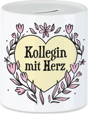 Produktbild von Kollegin mit Herz Spardose  Geschenkidee Zum Danke Sagen Beste Kollegin