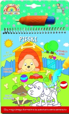 Image de Pieski. Malowanka Wodna z Flamastrem