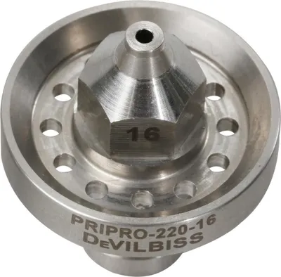 Produktbild von Devilbiss Farbdüse für PRiPro Lite Füllerpistolen (blaugrau) 1,6mm