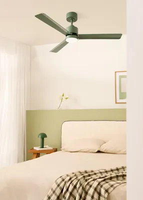 Produktbild von WIND MODERN - Leiser 40W Deckenventilator mit LED-Licht in verschiedenen Größen erhältlich