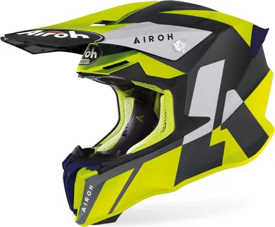 Produktbild von Airoh Twist 2.0 Lift Motocross Helm, schwarz/gelb, XS (53/54)
