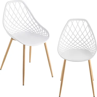 Zdjęcie produktu dla [en.casa] Designstuhl 2er Set Esszimmerstuhl aus