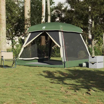 Produktbild von Möbel Familienzelt für 6 Personen Grün Wasserdicht - Campingzelte &47608