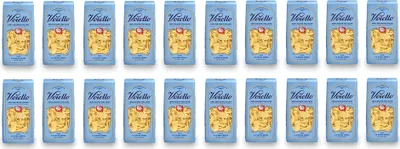 Produktbild von 20x Voiello La Pasta Mista n°126 Pasta 100% Italienischer Weizen 500g Teigwaren aus Hartweizengrieß Bronze-Zeichnung