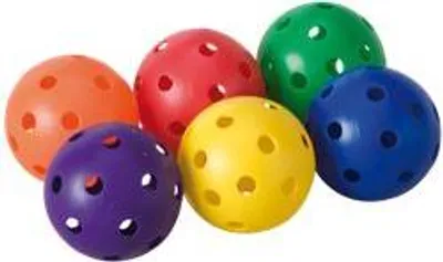 Produktbild von Spordas Spielbälle Set - 6 bunte Ersatzbälle für Kinder