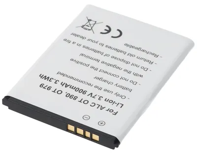 Productafbeelding van AccuCell batterij, geschikt voor de ALCATEL One Touch 890, 890D, 891, 979