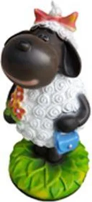 Image de Figurine drôle de mouton Décoration Statues Sculpture Jardin Déco Figures 48cm nouveau