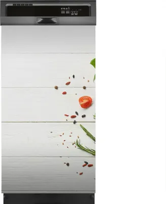 Produktbild von Magnete Dekorative 45x80 cm Küche Magnetmatte Spülmaschine - Gewürze Gemüse