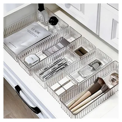 Produktbild von 7 Schubladen Organizer für die Küche aus Kunststoff in 4 Größen