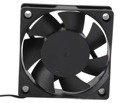Zdjęcie produktu dla Wentylator do obudowy komputerowej 60 mm, PBT, 4-pinowe złącze PWM, inteligentna regulacja temperatury, 3000 obr./min, cichy wentylator chłodzący z podwójnym łożyskiem kulkowym do komputerów PC, kolor czarny