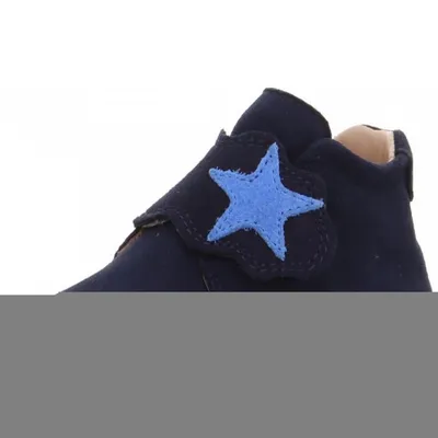 Produktbild von Superfit PAPAGENO Baby - Jungen Hausschuh in Blau, Größe 22