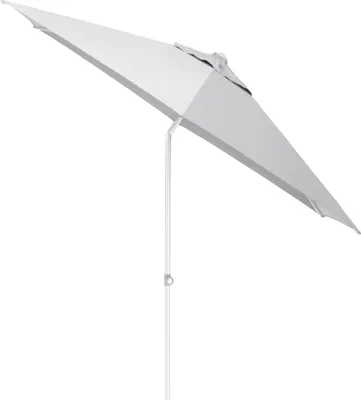 Produktbild von KETTLER  Easy Push Schirm Ø 300 cm, UPF 50+, weiß matt/ hellgrau, Aluminium/Polyester mit PolyurethanBeschichtung