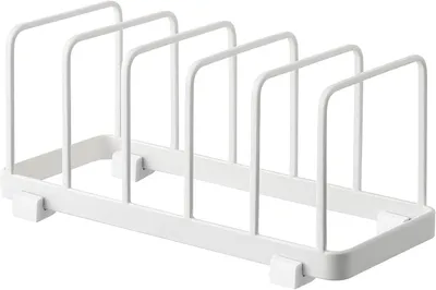 Produktbild von Tellerregal, Schneidbrett Halter, 5 Ablagen, Metall, für Küche