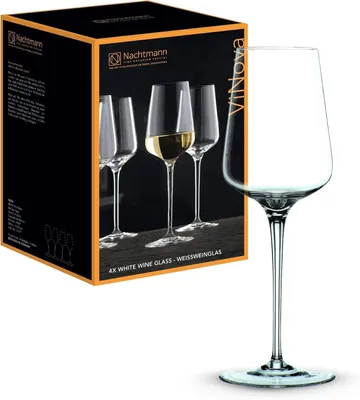 Productafbeelding van Set van 4 Witte Wijnglazen 380 ml - ViNova