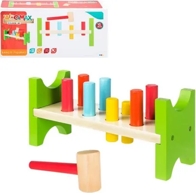 Produktbild von Woomax 40999, 1 Jahr(e), Holz, Mehrfarbig