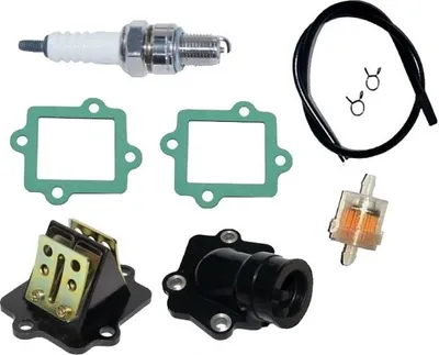 Produktbild von MEMBRANBLOCK ANSAUGSTUTZEN Set für REX Scooter 50 2T