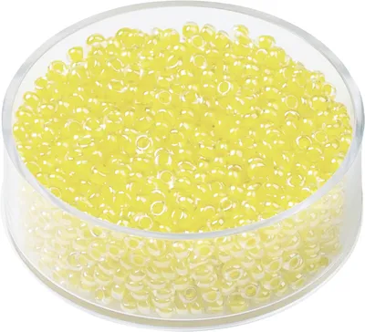 Produktbild von KNORR PRANDELL 213105040 Böhmische Rocailles Ø 25 mm Glas zitronengelb