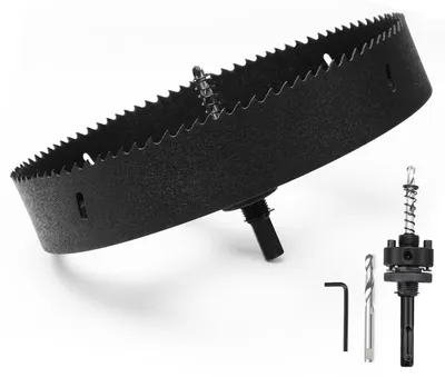 Zdjęcie produktu dla Otwornica 230 mm, bimetalowa, głębokość cięcia 38 mm, do drewa