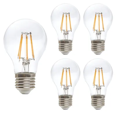 Produktbild von Kobi E27 LED Filamentlampe 7W 806lm 3000K 230V 5 Stück