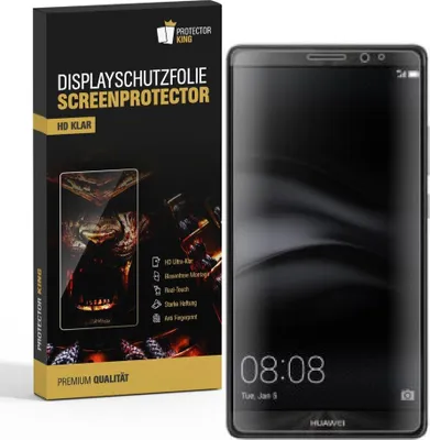 Produktbild von 2x Displayschutzfolie für Huawei Mate 8 Displayfolie Schutzfolie HD ULTRA KLAR
