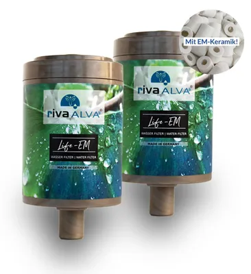 Produktbild von rivaALVA Life EM Trinkwasserfilter | Ersatzkartusche