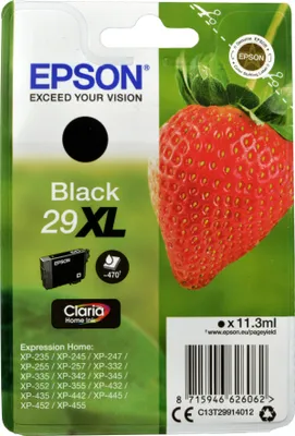 Immagine prodotto di Epson Tintenpatrone XL schwarz Claria Home 29            T 2991