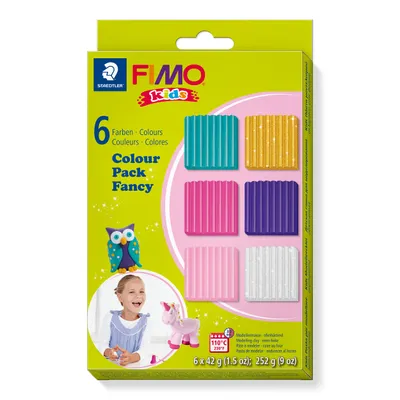 Produktbild von FIMO kids Colour Pack - girlie 6x42g, 1Stück