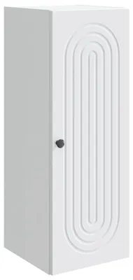 Image de Armoire murale vidaXL blanche 33 x 34,5 x 90 cm en aggloméré