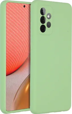 Obrázek produktu pro Accezz Liquid silikonové pouzdro Samsung Galaxy A72 - zelené