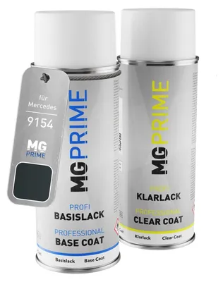 Imagen del producto de Kit de pintura en aerosol para Mercedes, color Carbonschwarz, 400 ml