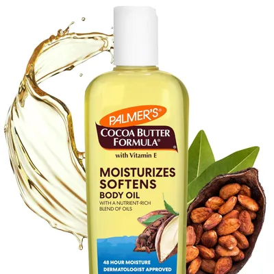 Productafbeelding van Lichaamsolie - Cacaoboter - Hydraterend - 250 ml