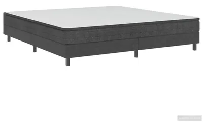 Immagine prodotto di Struttura letto a molle insacchettate in tessuto grigio 200x200 cm