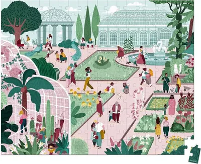 Obrázok produktu pre Janod J02672 - Kinderpuzzle Jardín Botánico