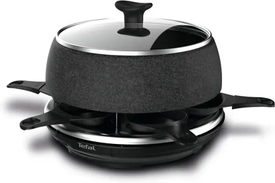 Obrázok produktu pre Tefal Cheese'N'Co RE12C8, 6 osôb, Termoplastik, Čierna, Kolo, 1,1 m, 850 W
