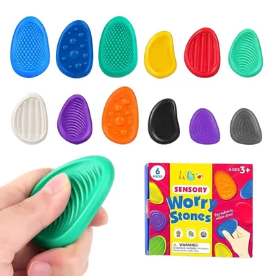 Obrázok produktu pre Senzorické hračky zo silikónu na relaxáciu a rozvoj