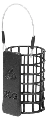 Produktbild von MIKADO T1 CAGE FEEDER stabiler Futterkorb Feederkorb für perfekte Futterabgabe L / Ø 25mm x 40mm / 20g