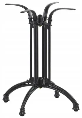 Immagine prodotto di Base in ghisa per tavolo SH-5028, per ufficio, hotel, ristorante, dimensioni 44,5x44,5x73 cm, nero