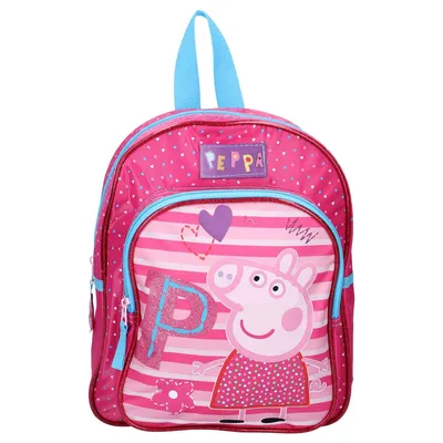 Produktbild von Peppa Wutz Pig - Be Happy Kinder Mädchen Kindergarten Rucksack22