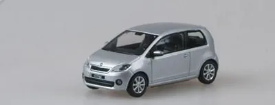 Zdjęcie produktu dla Skoda Citigo 3-drzwiowa (2011) - Srebrny brylantowy metalik ABREX 1:43