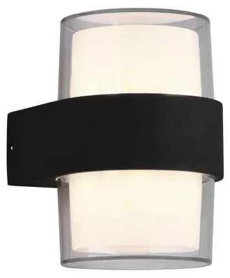 Produktbild von Reality Leuchten LED Außen-Wandleuchte Molina anthrazit Up- & Downlight