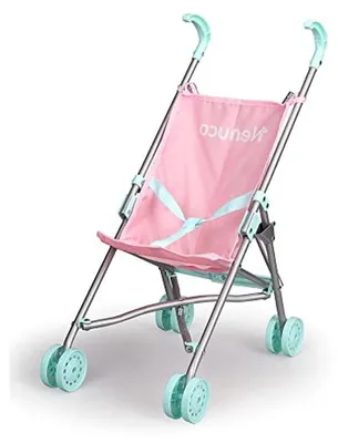 Productafbeelding van Metalen kinderwagen en buggy voor kinderen vanaf 3 jaar - Inklapbaar en ideaal voor wandeltochten en spelen