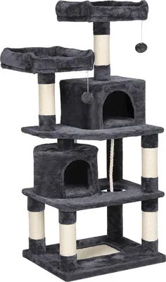 Image de Griffoir pour chats 592307 gris foncé, 145 cm, gris foncé
