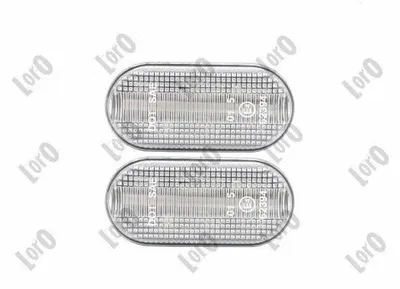 Obrázek produktu pro Sada směrových světel ABAKUS, směrové světlo L35-140-002LED, oboustranné, pro NISSAN Qashqai / Qashqai +2 I (J10, NJ10)