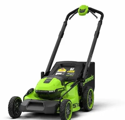 Produktbild von Akku-Rasenmäher mit Radantrieb Greenworks LM5102S 2×24V